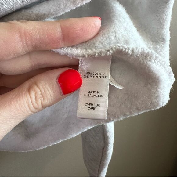 ✨ League Gray Iowa State Cropped Hoodie Medium - Picture 4 of 9